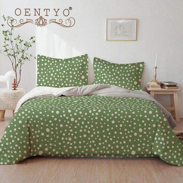 

bedding sets oentyo nordic pastoral set circle printed duvet cover luxury bed linens quilt covers king  size comforter