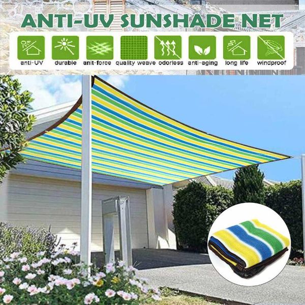 

shade 2m - 4m sail anti-uv sunshade net outdoor garden sunscreen sunblock cloth plant greenhouse cover car