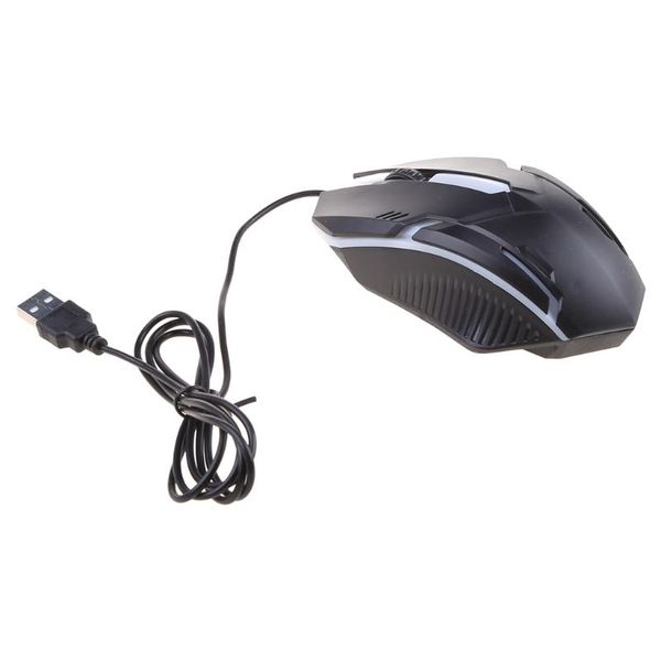 

ergonomic wired gaming mouse button led 2000 dpi usb computer with backlig mice