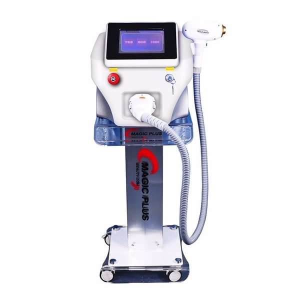

multifunctional diode laser hair removal machine ipl 755nm 808nm 1064nm acne treatment skin rejuvenation for beauty equipment, Black