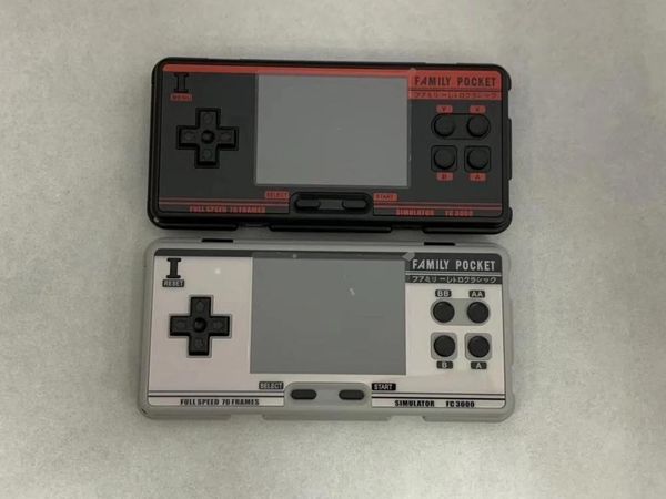

game controllers & joysticks 8 bit 3'' pocket retro portable mini handheld players family av tv output built in 1224 video con