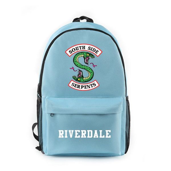 

backpack classic south side riverdale season 5 school bags boys girls small travel print oxford waterproof lapnotebook backpacks