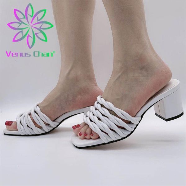 

fashion italian women wedding pumps decorated with rhinestone slip on shoes for nigerian luxury slippers dress, Black