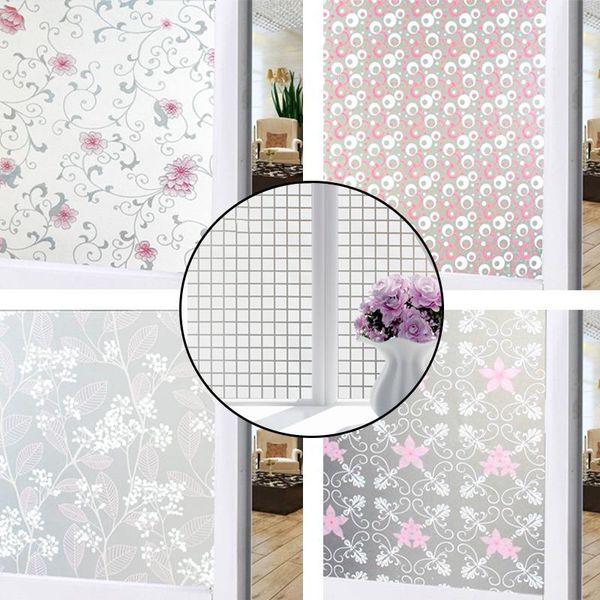 

45cm*1m matte opaque glass window film pvc toilet transparent bathroom shading stickers home decorations