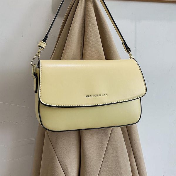 

evening bags small pu leather shoulder for women 2021 trending square messenger bag ladies pure color handbags simple flap crossbody