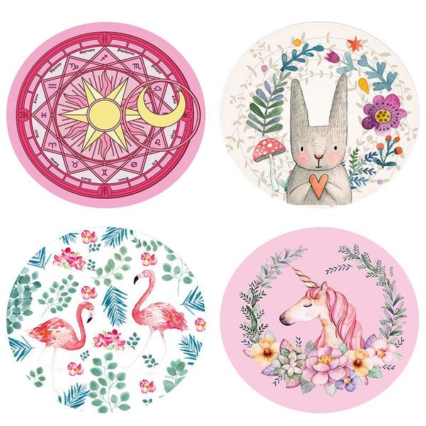 

mouse pads & wrist rests round pad cute gift thickened desk