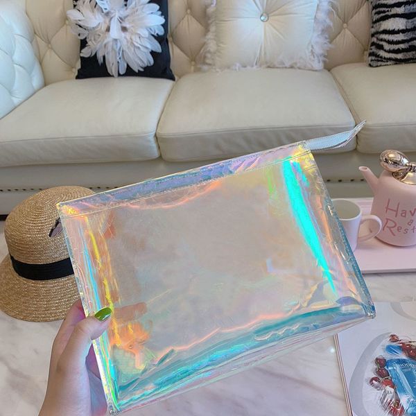 

handbag women luxurys designers bags 2021 crossbody bag dazzle men clutch laser flash pvc clutch purse zhouzhoubao123