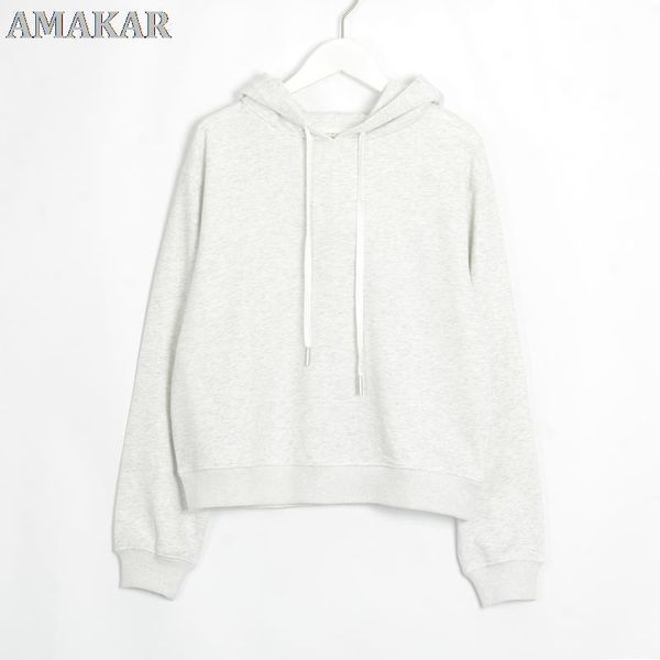 

women's two piece pants womens basic cotton sweatshirts sets early spring hoodies+ elastic waist casual suits street wear, White