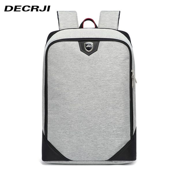 

backpack decrji 2021 multifunction men oxford business casual laplarge capacity waterproof school bag for teenagers