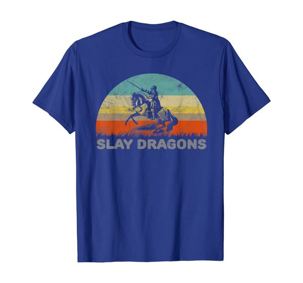 

Funny Slay Dragons Folklore Knight T-Shirt, Mainly pictures