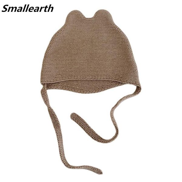 

beanies knitted children hats infant baby casual hat autumn winter warm cute ear cap boys girls po props