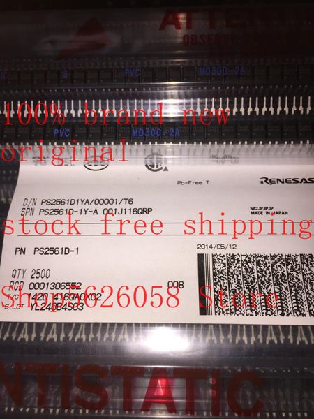 

smart power plugs ps2561d-1y-a dip-4 100% original 10pcs-300pcs/lot stock