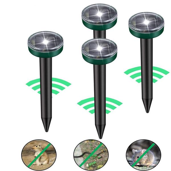 

black friday cross border led solar repellent rat lawn ground insertion induction garden hallway lighting lamps