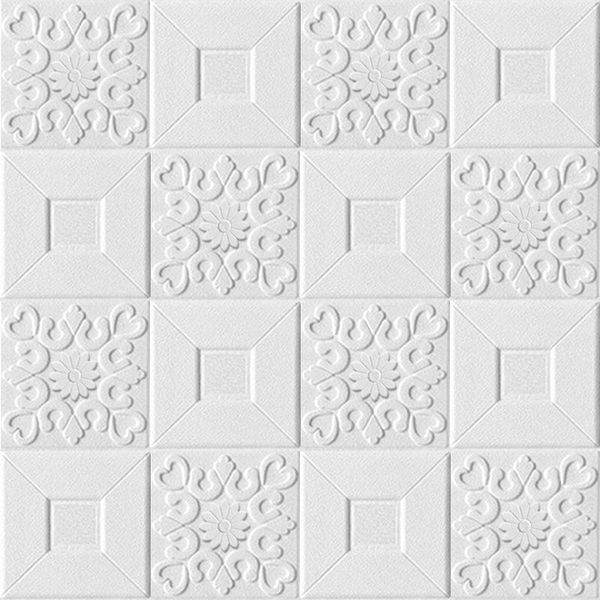 

wall stickers 10pcs 3d ceiling self-adhesive roof decorative living room bedroom tv background foam wallpaper