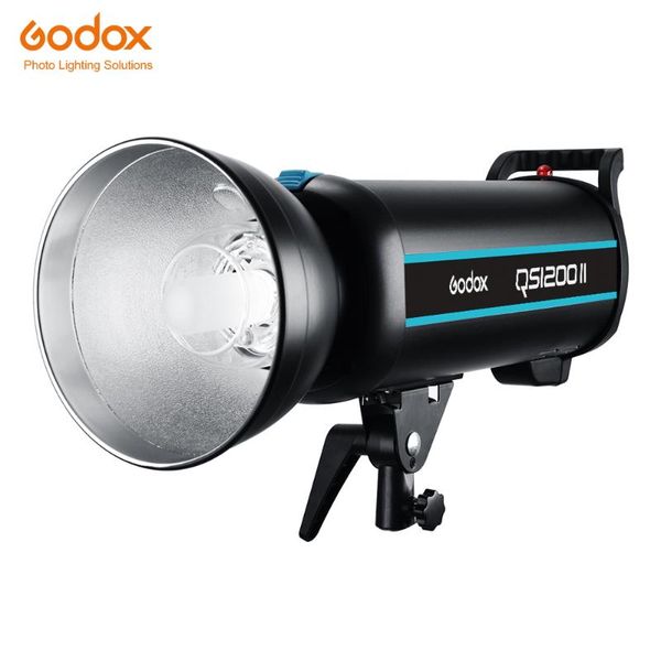 

godox qs1200 ii 1200ws professional studio strobe with built-in 2.4g wireless x system for pography shooting flashes