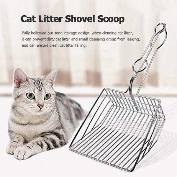 

cat litter shovel scoop toilet cleaning spoon tool for pet kitten supplies grooming