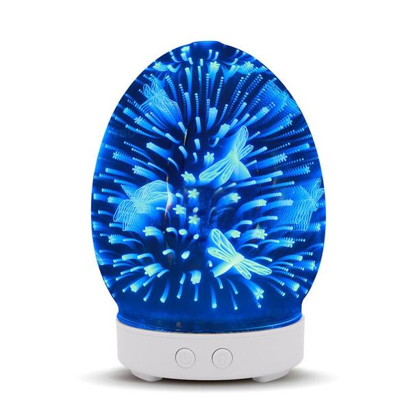 

creative 3d aroma essential oil diffuser air ultrasonic humidifier for home aromatherapy fogger mist maker with light humidifiers