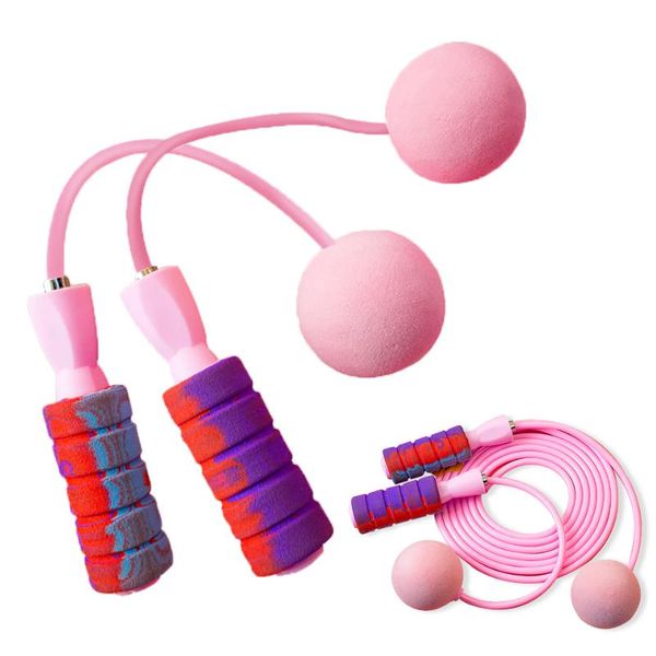 

jump ropes portable skipping rope cordless gym home fitness equipment workout body building handle non-slip jumping