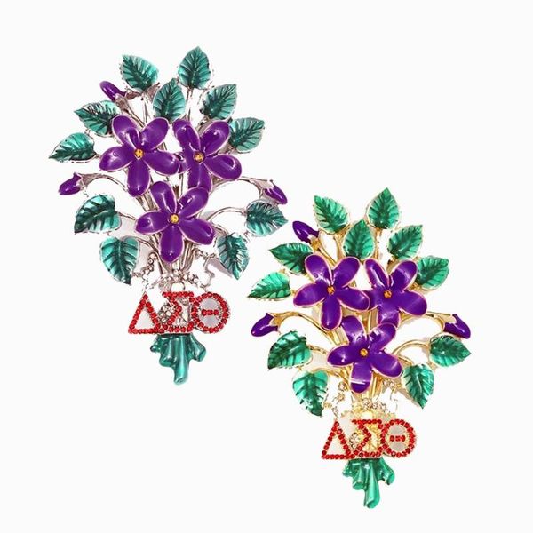 

pins, brooches sorors pearl pins red rhinestones brooch for sorority jewelry, Gray