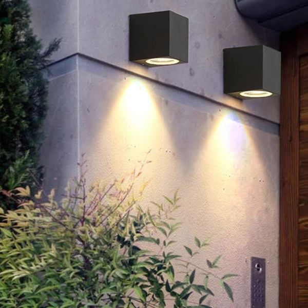 

thrisdar 3w 6w outdoor single head garden fence wall lamp villa el balcony stair corridor gate porch light lamps