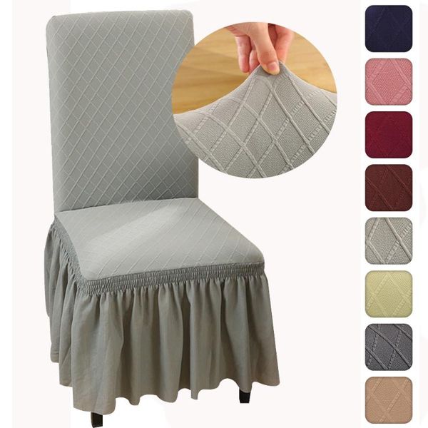 

el high backrest chair cover soft elastic dining room protector dustproof for banquet wedding ceremony party covers