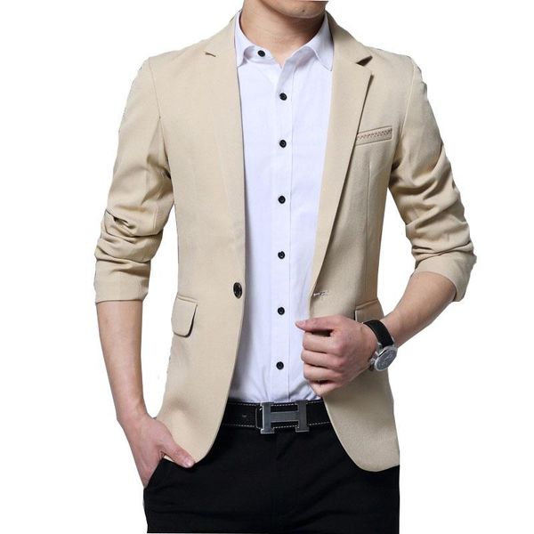 

men's suits & blazers 2021 spring and autumn casual suit korean slim small men more size m-3xl 4xl 5xl jacket, White;black
