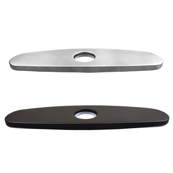 

kitchen faucets hole cover deck plate faucet accessories sink black stainless steel