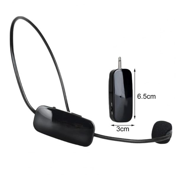 

microphones bluelans head-mounted mini portable microphone 2.4g wireless rechargeable voice for classroom