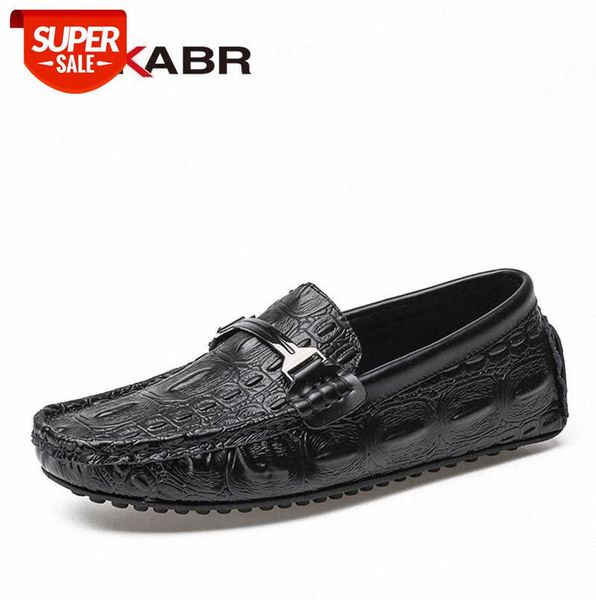 

dekabr men loafers shoes alligator style leather casual sneakers male fashion boat footwear soft dress party shoes for men #lh6k