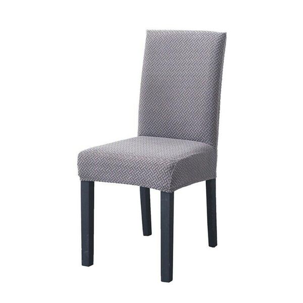 

el chair cover home decoration knitted elastic dining solid covers