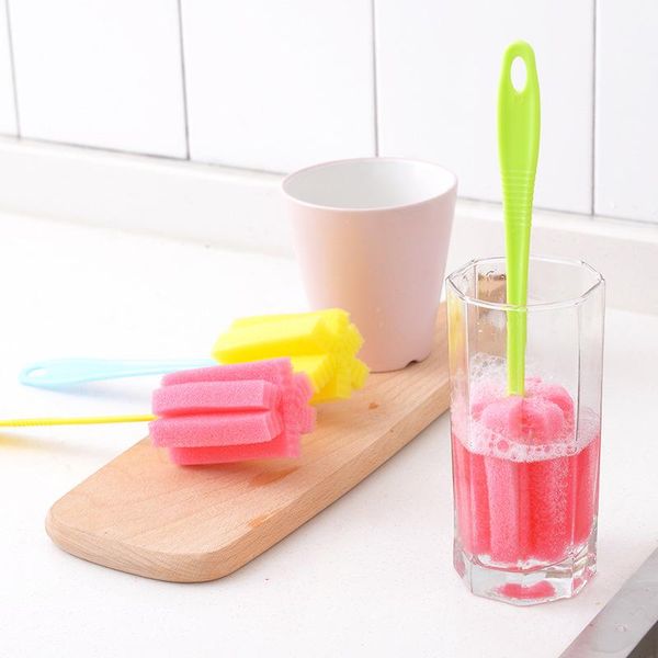 

cleaning cloths durable cup brush sponge feeding bottle brushes
