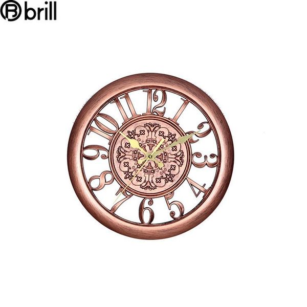 

wall clocks nordic retro clock home decor 11 inch mechanism living room creative vintage watches reloj de pared