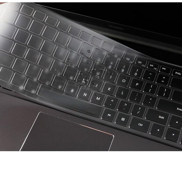 

keyboard covers ultra thin skin cover protector transparent for huawei matebook d 15.6 2021-tpu