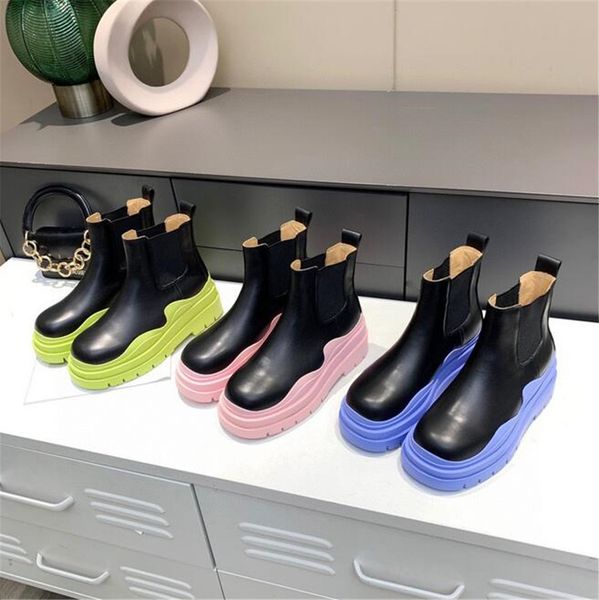 

classic women's casual boots fashion martin boot woman warm leather shoes ladies designer knight booties p905131, Black
