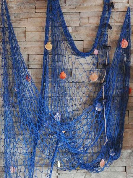 

decorative objects & figurines fishing net decoration home wall hangings beach sea theme hanging the mediterranean style stickers