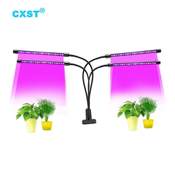 

phytolamp full spectrum usb dimmable led grow light with 3 modes timing for indoor plants greehouse 2/4 heads lights