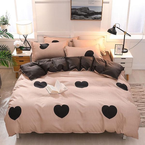 

bedding sets fashion set white green double bed linens cover quilt duvet pillowcase  size sheet flower classic grid for girl boy
