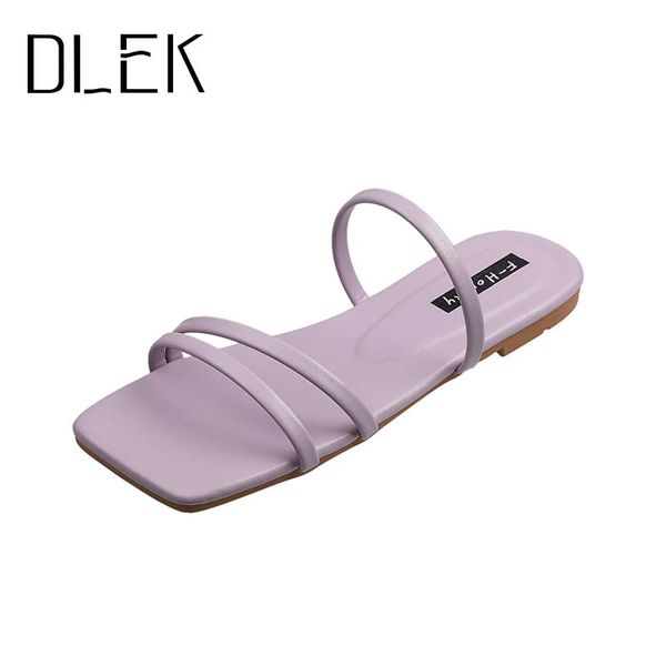 

ellalee women sandals flat slides purple black ladies breathable summer outdoor casual cool low heels straps shoes