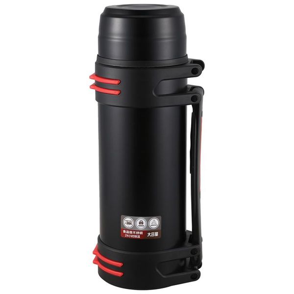 

water bottles 2l large capacity stainless steel vacuum flask outdoor car cup portable insulation