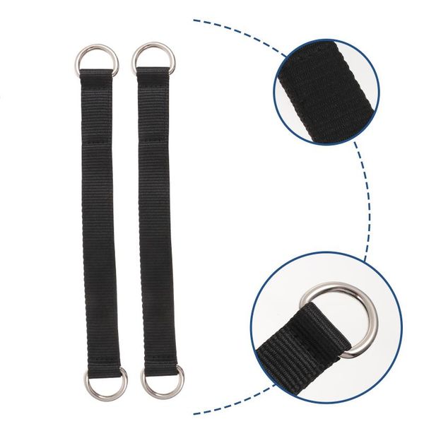 

accessories 2pcs fitness hanging belt exercise grips gymnastic ring training straps