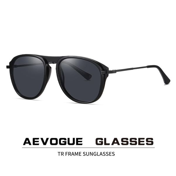 

sunglasses men shades women fashion polarized large frame glasses ae1002, White;black