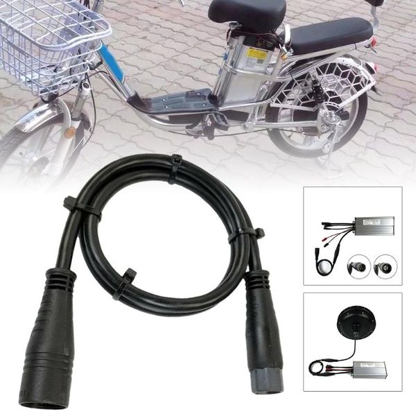 

bike locks 3-pin 60cm ebike motor extension cable waterproof wheel 1000w for electric kit durable