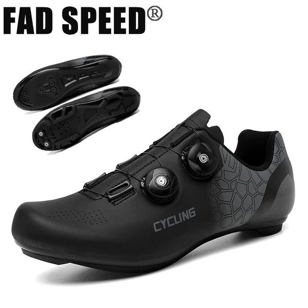

cycling footwear shoes men road bicycle sneakers mtb outdoor sport ultralight sapatilha ciclismo hombre self-locking spd bike women, Black