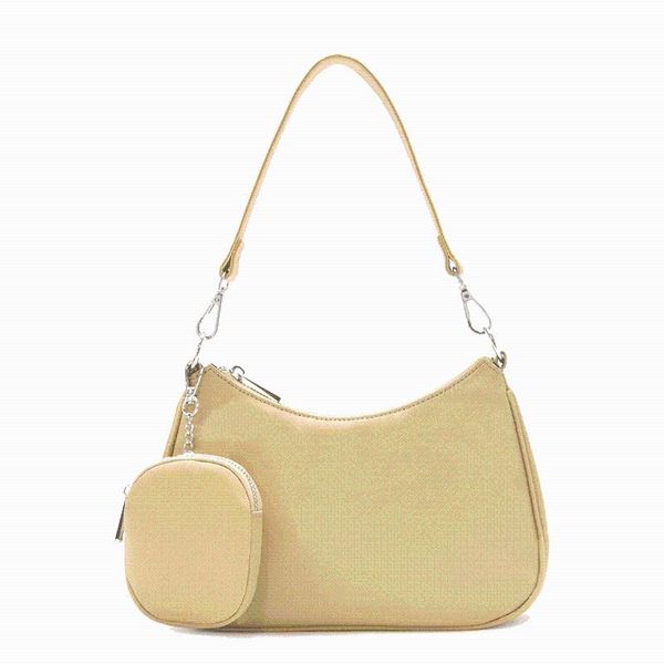 

totes 2021 summer candy color beautiful chain handbag women stylish hobo bag retro simple nylon broadband shoulder armpit