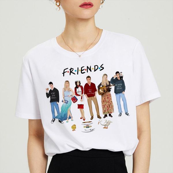 

woman clothes korean harajuku mens t shirt and women friends casual tee lady female vintage aesthetic large size xxl summer, White;black