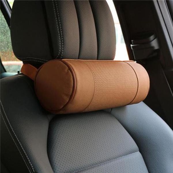 

seat cushions car neck memory foam pillow leather cervical spine office chair headrest prop pad