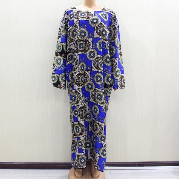 

ethnic clothing 2021 african dresses for women fashion design arrival print cotton material casual o-neck dess vestidos de fiesta noche, Red