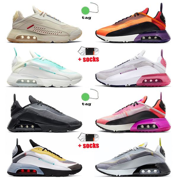 

mens fashion maxs 2090 running shoes brushstroke black white be true white oreo wolf grey men womens 2090s mesh cushion og sneakers with