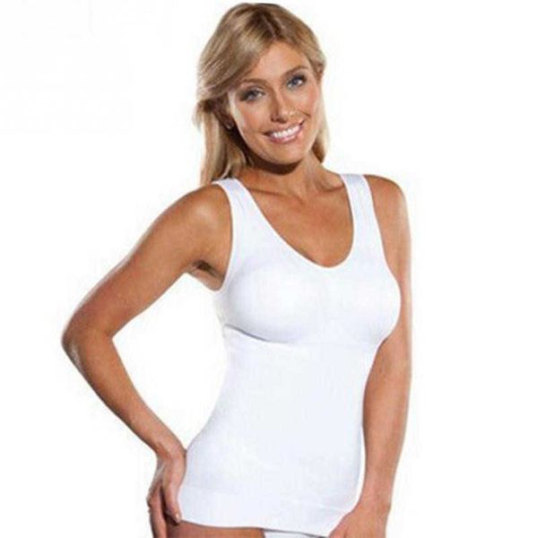 Slim Up Lift Plus Размер бюстгальтер Cami Tank Top Женские тела Съемное нижнее белье нижнее белье для похудения Корсет Chapeepear