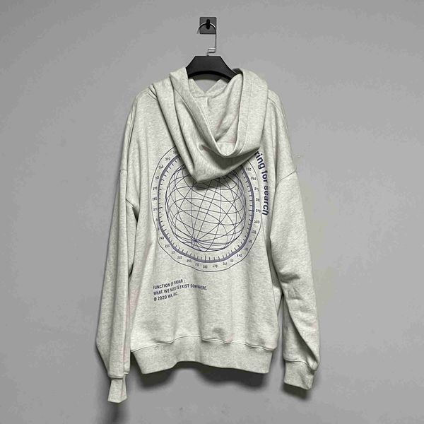 

men's hoodies far archive woodvide hoodie earth map printed sweater, Black